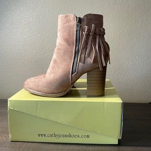 Suede Booties